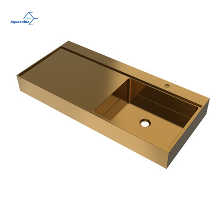 Hotell lyxdesign guldborstad SS304 handfat handfat handfat utomhus handfat