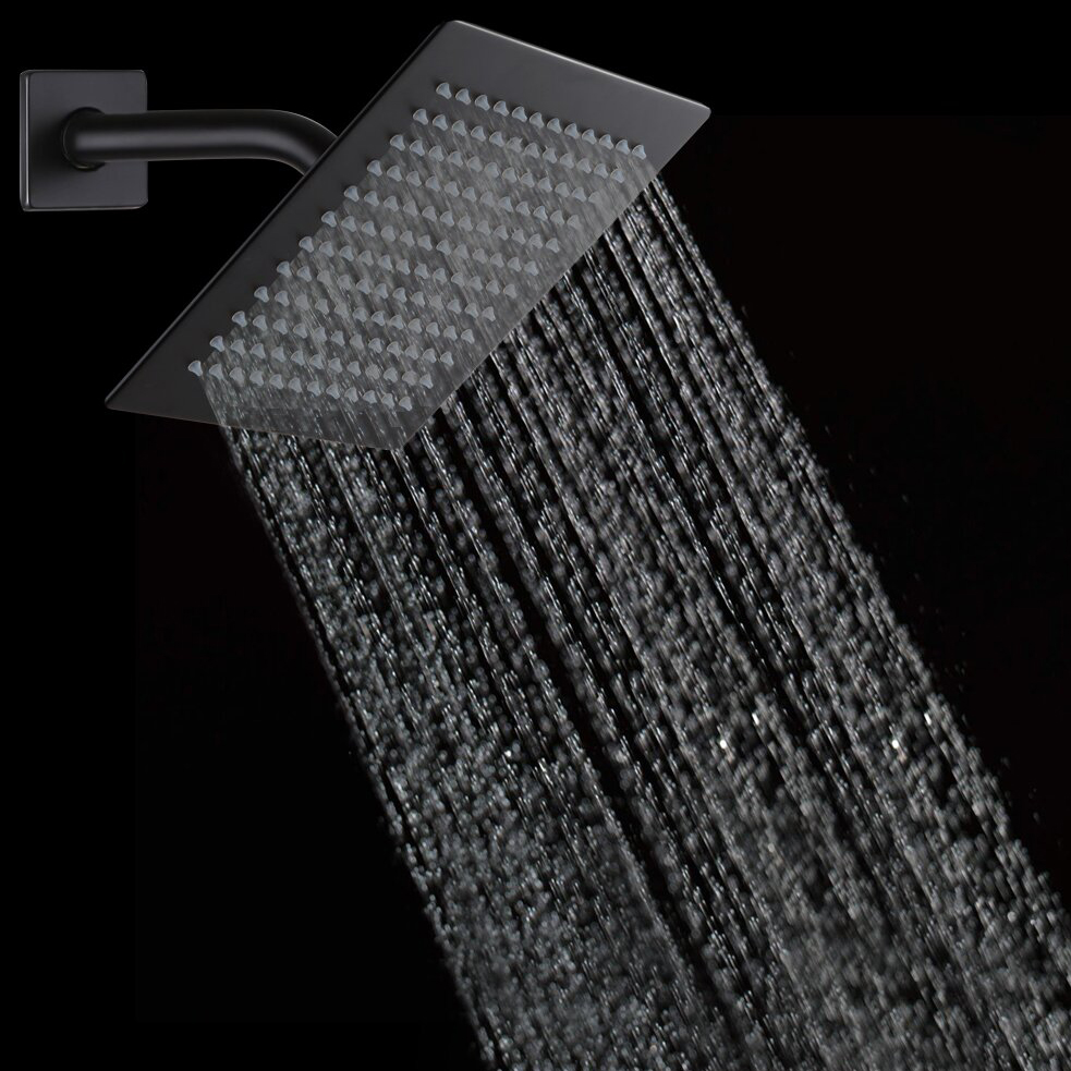 Aquacubic China Shower System Tillverkare Mattsvart Duschset med ett handtag med badkarspip